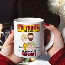 Load image into Gallery viewer, Personalized Couples Coffee Mug - Unique Valentine's Day Gifts for Special Occasions Coffee Mug PopCulturePrints