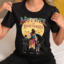 Load image into Gallery viewer, "Mother of Nightmares" - Personalized Mom Shirt - Unique Gift for Mom, Grandma, and Any Special Lady Shirts PopCulturePrints