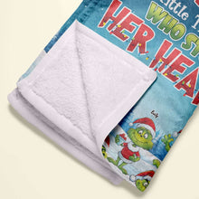 Load image into Gallery viewer, Personalized Christmas Blanket for Grandparents - Heartwarming Family Gift Blanket PopCulturePrints