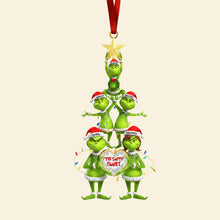 Load image into Gallery viewer, “Celebrate Family Togetherness” – Personalized Christmas Ornament – Custom Gift for Families, Friends & Loved Ones Ornament PopCulturePrints