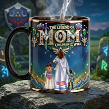 Load image into Gallery viewer, "Unleash Legendary Mom Energy!" - Personalized Ceramic Coffee Mug, Perfect Gift for Mom and Grandma Coffee Mug PopCulturePrints
