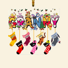 Load image into Gallery viewer, Custom Cartoon Grandma Christmas Ornament Ornament PopCulturePrints