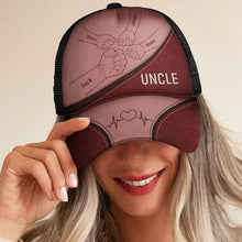 Load image into Gallery viewer, Best Friends For Life - Personalized Mesh-back Casual Cap Mesh-back Casual Cap PopCulturePrints