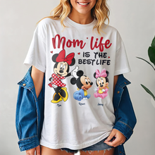 Load image into Gallery viewer, Mom Life is the Best Life - Personalized Shirt for Moms, Grandma and Loved Ones Shirts PopCulturePrints
