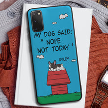 Load image into Gallery viewer, Custom Dog Lover Phone Case - Lazy Dog Design Phone Case PopCulturePrints