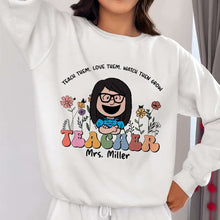 Load image into Gallery viewer, Custom Teacher Themed T-Shirt - Personalized with Name Shirts PopCulturePrints