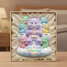 Load image into Gallery viewer, Just a Grandma Cares-A-Lot - Personalized Acrylic Plaque for Grandma Shaped Plaques PopCulturePrints