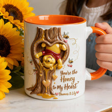 Load image into Gallery viewer, You're the Honey to My Heart - Sweet Love Couple Coffee Mug | Personalized Gift for Couples Coffee Mug PopCulturePrints