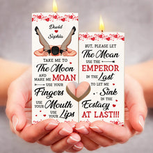 Load image into Gallery viewer, Custom Couple Candle Holder - Romantic Personalized Gift Candle Holder PopCulturePrints