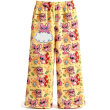 Load image into Gallery viewer, “Be Unique” Cute Alien Pajama Pants - Personalized Gifts for Everyone Pajama Pant PopCulturePrints