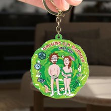 Load image into Gallery viewer, Personalized Portal Keychain - Growing Old Together Since 2022 | Valentine's Day Gifts Keychains PopCulturePrints
