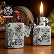 Load image into Gallery viewer, Ignite Your Spirit - Custom Fire Department Lighter for Heroes in Service Lighter PopCulturePrints