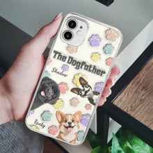 Load image into Gallery viewer, Believe in the Dogmother Love - Personalized Clear Phone Case for Pet Lovers Clear Phone Case PopCulturePrints