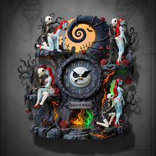 Load image into Gallery viewer, “Timeless Love: Celebrate Your Bond” - Naughty Couple Wall Clock - Personalized Gifts for Couple Hanging Wall Clock PopCulturePrints