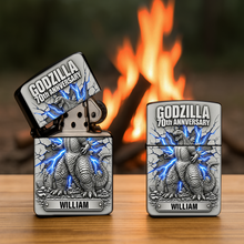 Load image into Gallery viewer, Celebrate with Godzilla: Personalized Giant Monster Lighter - Perfect Gift for Movie Fans Lighter PopCulturePrints