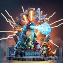 Load image into Gallery viewer, "Mom Zilla: Power Like No Other" - Personalized Acrylic Plaque - Gift for Mom, Grandma, and More Shaped Plaques PopCulturePrints