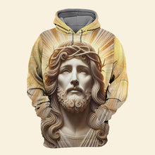Load image into Gallery viewer, Personalized 3D Jesus Lover Hoodie - Perfect Gift for Easter & Special Occasions AOP Products PopCulturePrints