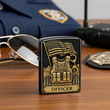 Load image into Gallery viewer, "A Badge of Honor – Personalized Police Lighter - Gift for Officers, Law Enforcement & First Responders" Lighter PopCulturePrints