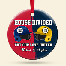 Load image into Gallery viewer, Personalized Baseball Couple Christmas Ornament - Perfect Valentine's Day Gifts Ornament PopCulturePrints