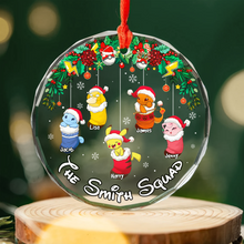 Load image into Gallery viewer, Personalized Family Christmas Ornament - Festive Pokémon Design Ornament PopCulturePrints