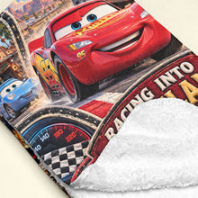 Load image into Gallery viewer, Racing into Dreamland - 20th Anniversary Personalized Blanket for Kids Blanket PopCulturePrints