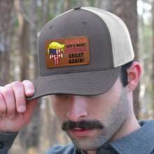 Load image into Gallery viewer, Personalized Make America Great Again Skull Cap Caps PopCulturePrints