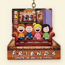 Load image into Gallery viewer, Personalized Friends Keychain - Custom Gifts for Movie Lovers Keychains PopCulturePrints