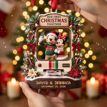 Load image into Gallery viewer, Our First Christmas Together Ornament - Personalized Gift for Couples