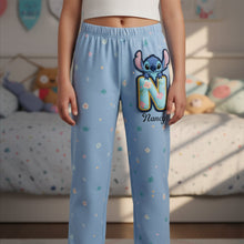 Load image into Gallery viewer, Your Alphabet Adventure Awaits - Cute Creature Pajama Pants | Personalized Gift for Kids & Teens Pajama Pant PopCulturePrints