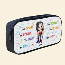 Load image into Gallery viewer, Personalized Superhero Pencil Case for Kids - Custom Name Pencil Case PopCulturePrints