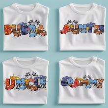 Load image into Gallery viewer, "Celebrate Family with Joyful Designs" - Personalized Family T-Shirts - Custom Gifts for Kids, Parents, and Grandparents Shirts PopCulturePrints