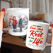 Load image into Gallery viewer, Custom Couple's Mug - Playful Valentine's Day Gifts for Couples Coffee Mug PopCulturePrints