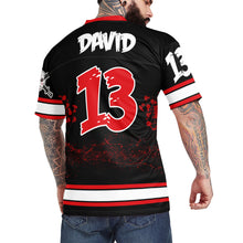Load image into Gallery viewer, Custom Horror Film Lover Halloween Jersey Shirt AOP Products PopCulturePrints