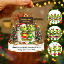 Load image into Gallery viewer, A Friend Is Like A Good Bra Ornament - Personalized Gift for Friends Ornament PopCulturePrints