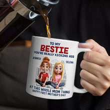 Load image into Gallery viewer, To My Daughter: You're Really Kicking A** - Personalized Mug for Any Mom Mug PopCulturePrints