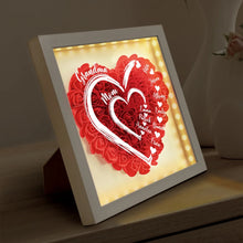 Load image into Gallery viewer, Mom and Grandma's Love - Personalized LED Light Flower Shadow Box LED Light Flower Shadow Box PopCulturePrints