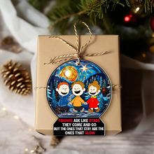 Load image into Gallery viewer, Personalized Christmas Ornament for Friends - Starry Night Design Ornament PopCulturePrints