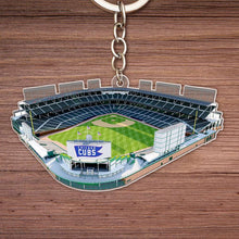 Load image into Gallery viewer, Personalized Baseball Stadium Keychain - Perfect Gift for Baseball Enthusiasts Keychains PopCulturePrints