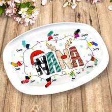 Load image into Gallery viewer, Personalized Christmas Family Name Resin Plate Resin Plate PopCulturePrints