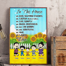 Load image into Gallery viewer, Personalized Dog Lover Couple Doormat - Call First Design Poster & Canvas PopCulturePrints