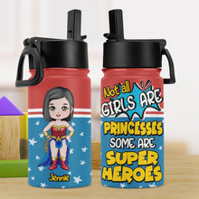 Load image into Gallery viewer, Personalized Superhero Kid Tumbler - Not All Boys Are Princes Kid Tumbler PopCulturePrints
