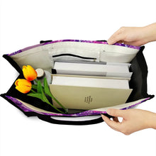 Load image into Gallery viewer, "Cherish Every Moment, You are Loved - Personalized Canvas Tote Bag" - Custom Gift for Grandma and Moms Canvas Tote Bag PopCulturePrints