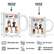 Load image into Gallery viewer, Thanks for Putting Up with My Shot - Personalized Mug for Dog Lovers Mug PopCulturePrints