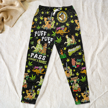 Load image into Gallery viewer, Cartoon Fanatic Fun Joggers – Scooby Doo Edition Shorts and Pants PopCulturePrints
