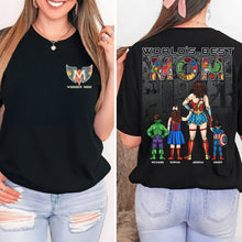 Load image into Gallery viewer, "Every Day is Mother's Day!" - Personalized Wonder Mom Shirt - Custom Gift for Mom, Grandma, and Best Moms Shirts PopCulturePrints