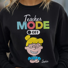 Load image into Gallery viewer, Teacher Summer Break Personalized T-Shirt Shirts PopCulturePrints