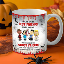Load image into Gallery viewer, Personalized Best Friends Halloween Ghost Mug Coffee Mug PopCulturePrints