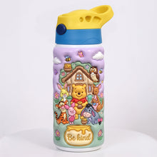 Load image into Gallery viewer, Be Kind - Wooded School 12oz Tumbler, Personalized Gifts for Back to School Kids