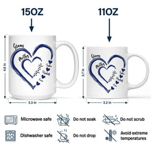 Load image into Gallery viewer, Love Knows No Bounds - Personalized Mug for Mom & Grandma Mug PopCulturePrints