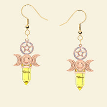 Load image into Gallery viewer, "Embrace Your Magic – Witch Acrylic Earrings - Personalized Gifts for Witch Lovers" Earrings PopCulturePrints